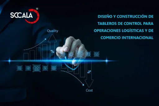 Diseño y construcción de tableros de control para operaciones logísticas y de comercio internacional